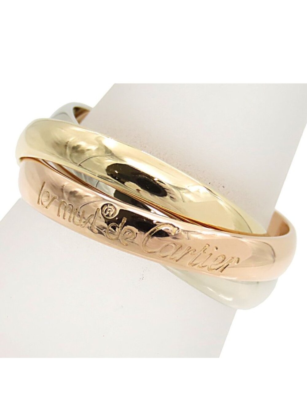 Cartier Trinity Ring MM Three Color Gold